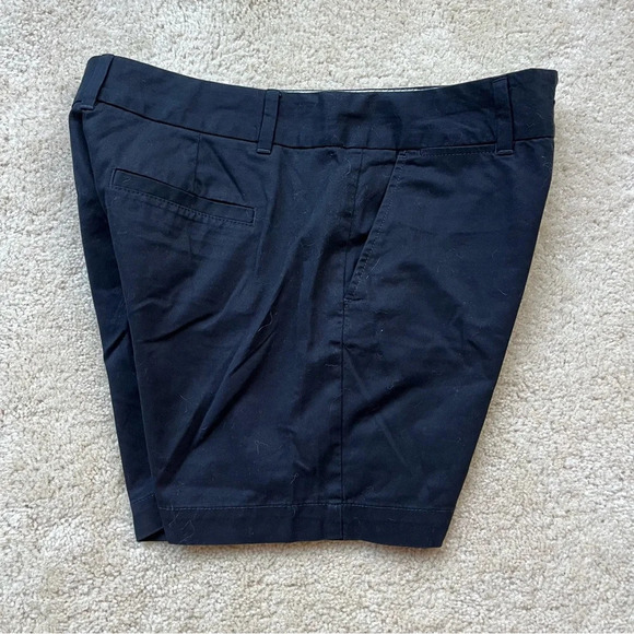 NWT Loft Women’s Black Chino Riviera Shorts - Size 4 - 100% Cotton - Picture 8 of 10